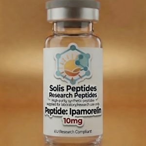 Ipamorelin research peptide — ≥98% HPLC purity, batch CoA | Solis Peptides