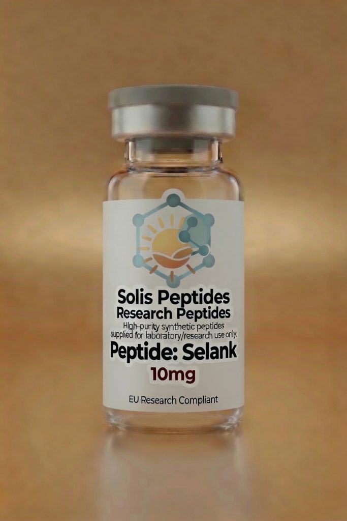 Selank research peptide — ≥98% HPLC purity, batch CoA | Solis Peptides