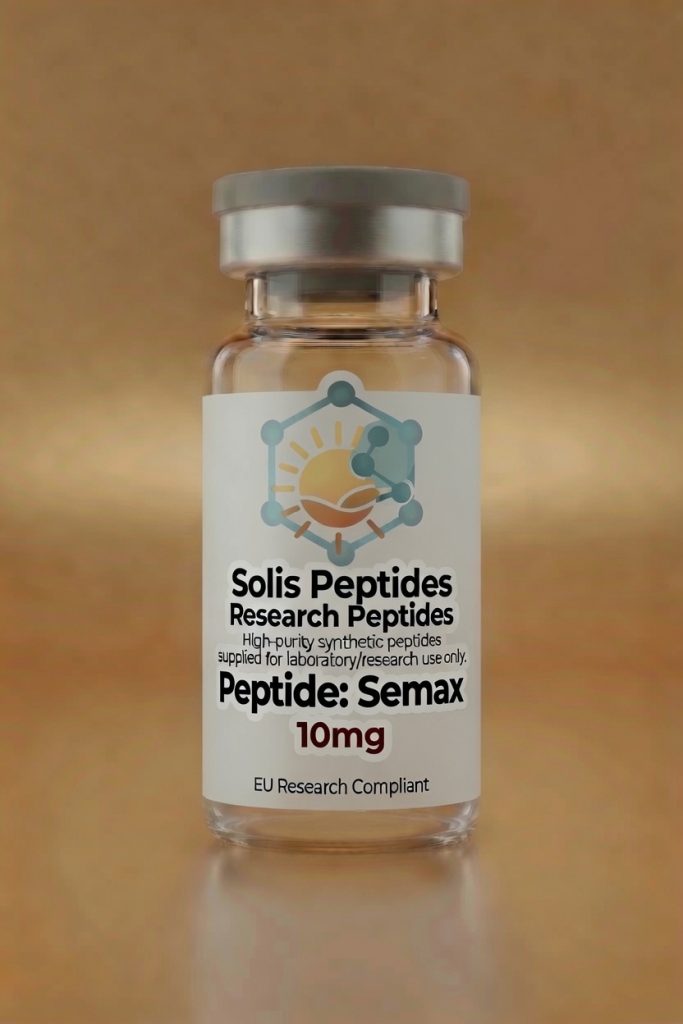 Semax research peptide — ≥98% HPLC purity, batch CoA | Solis Peptides