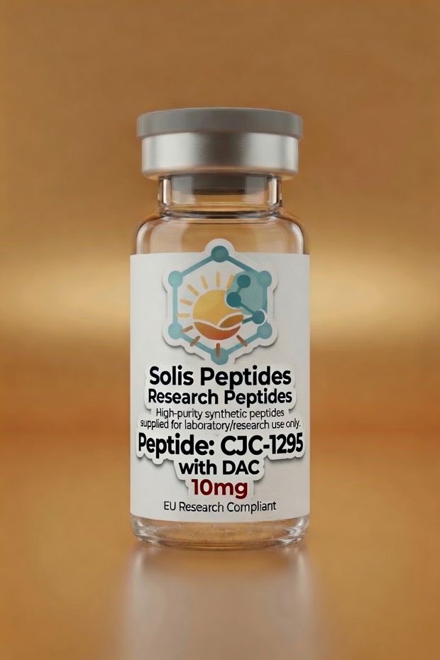 CJC-1295 (with DAC) research peptide vial